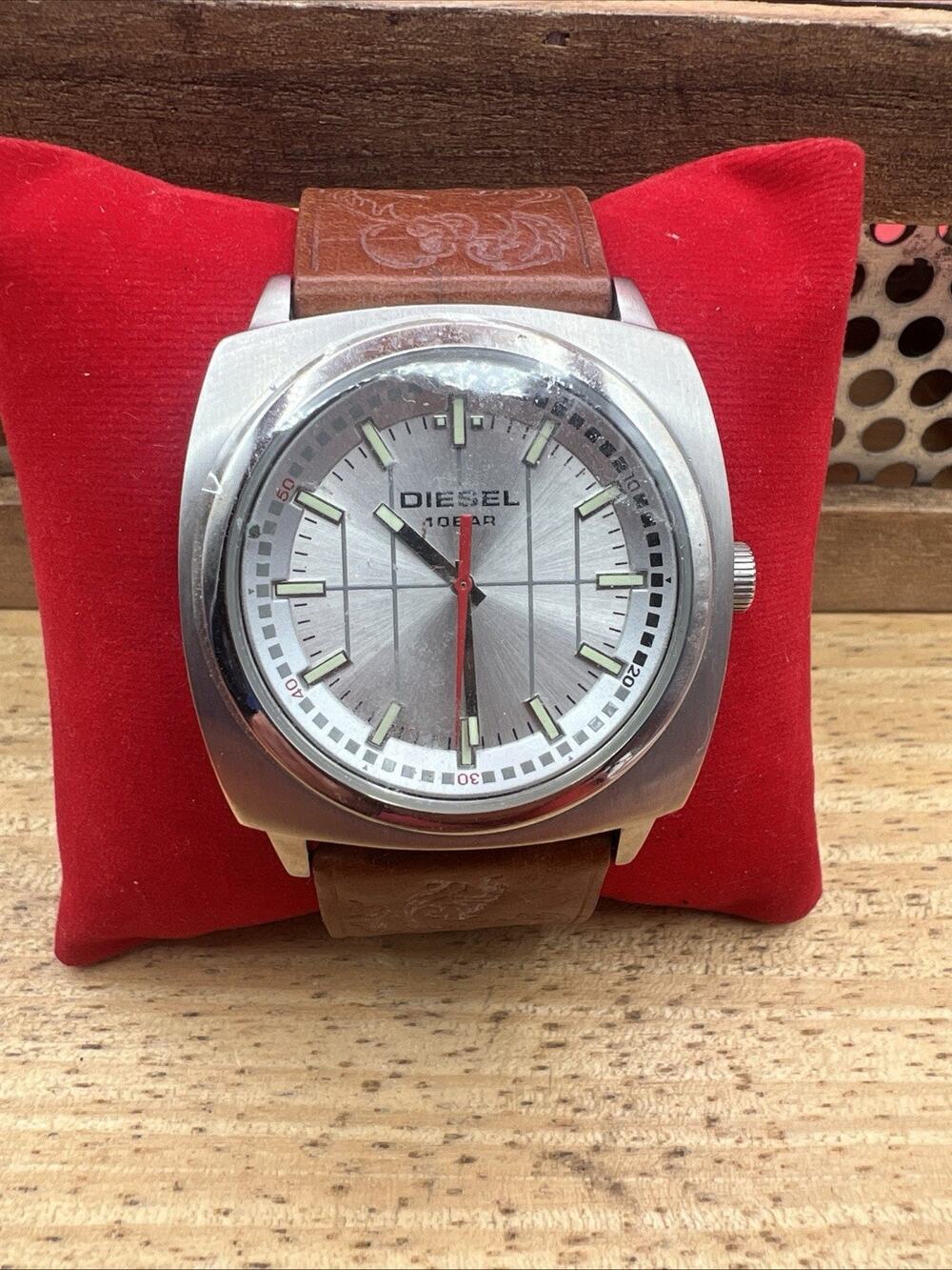 Diesel Only the Brave DZ-2137 men’s quartz watch New Battery